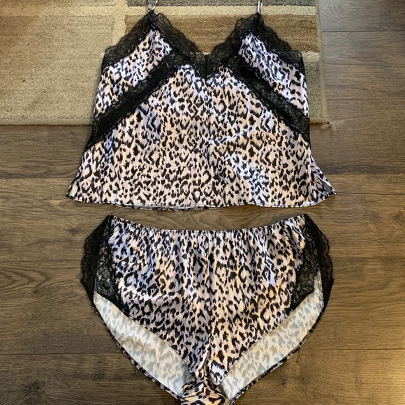 Victoria's Secret Other - Victorias Secret satin and lace Cami and short set